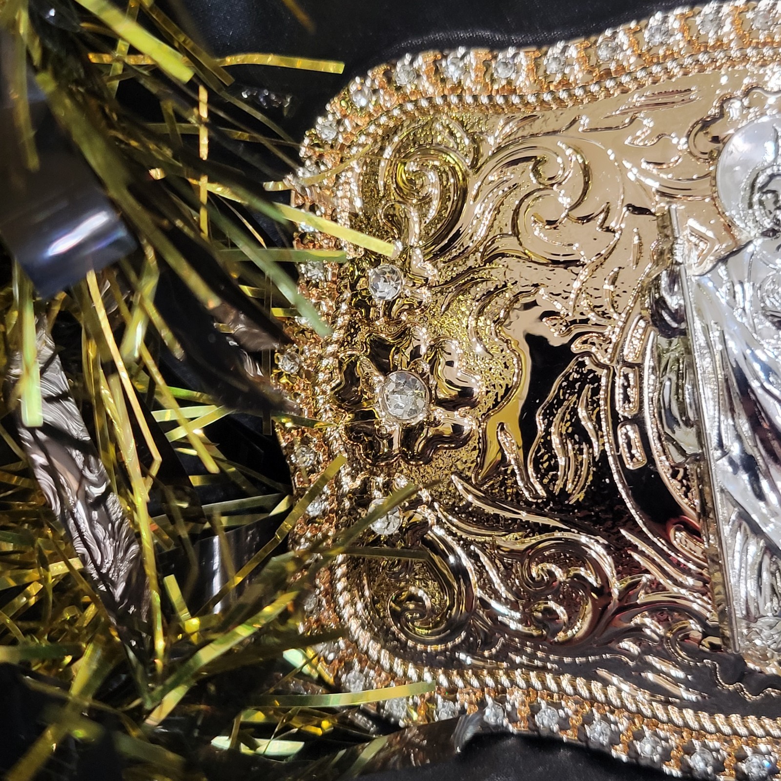 Saint jude San Judas Western belt Buckle Rose Gold Silver Heavy Zinc Alloy