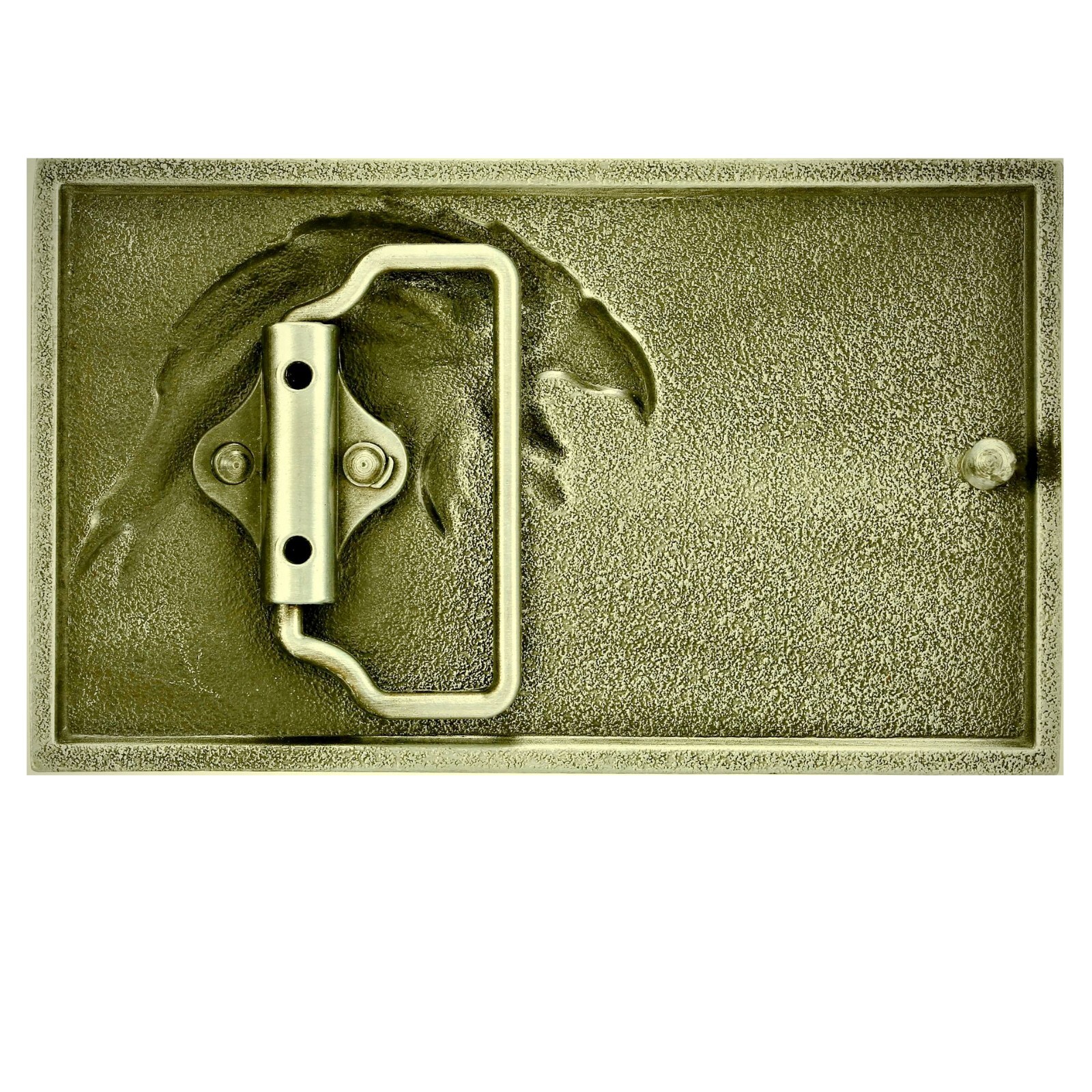 Eagle & American Flag Belt Buckle Western Cowboy Cowgirl Motorcyclist (GBA-02-G)