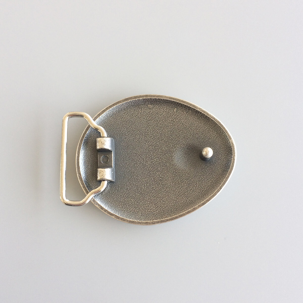 Vintage Silver Plated Western Bear Paw Belt Buckle Gurtelschnalle