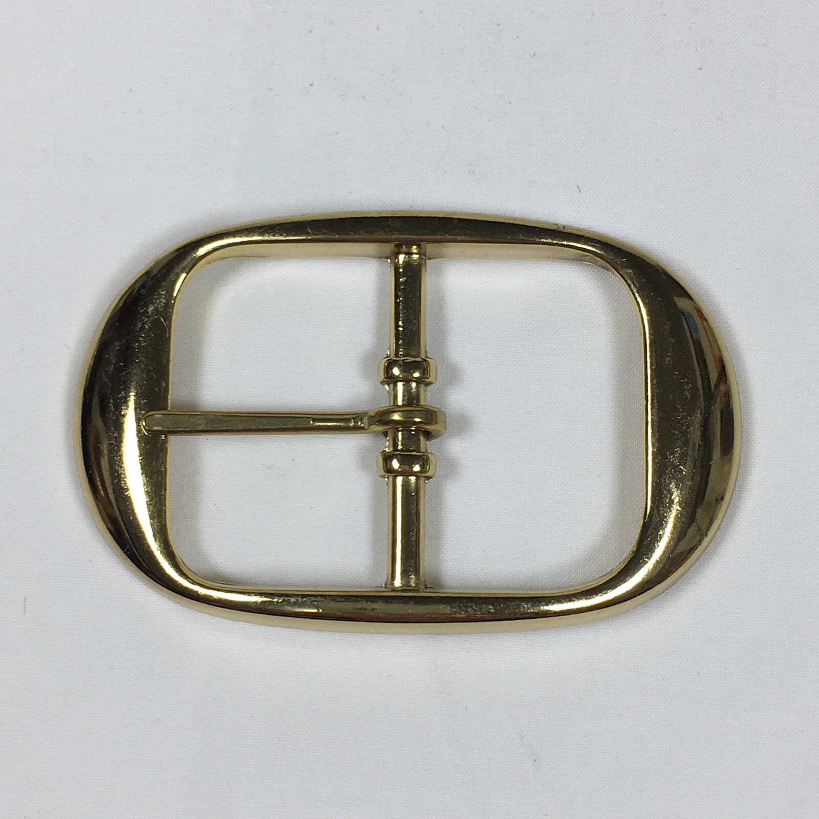 Vintage Replacement Belt Buckle Fits 1.5&Prime; Simple Basic Gold Toned Made in USA 7A