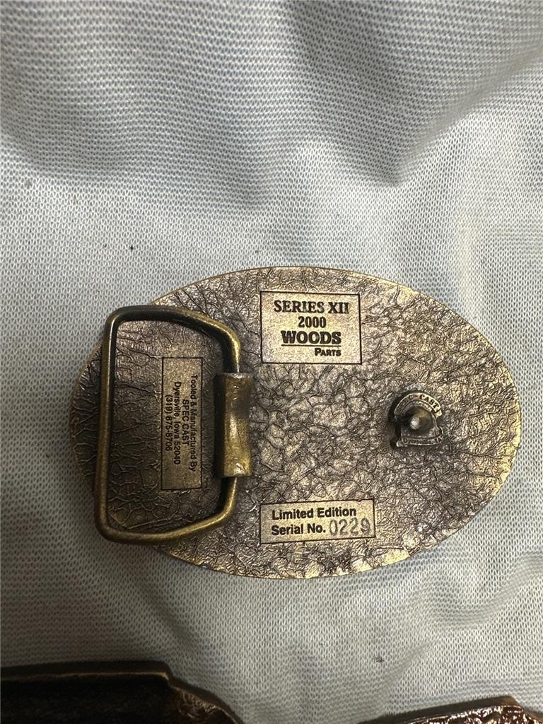 Vintage Tisco Tractor Supply Belt Buckle Lot of Three Buckles