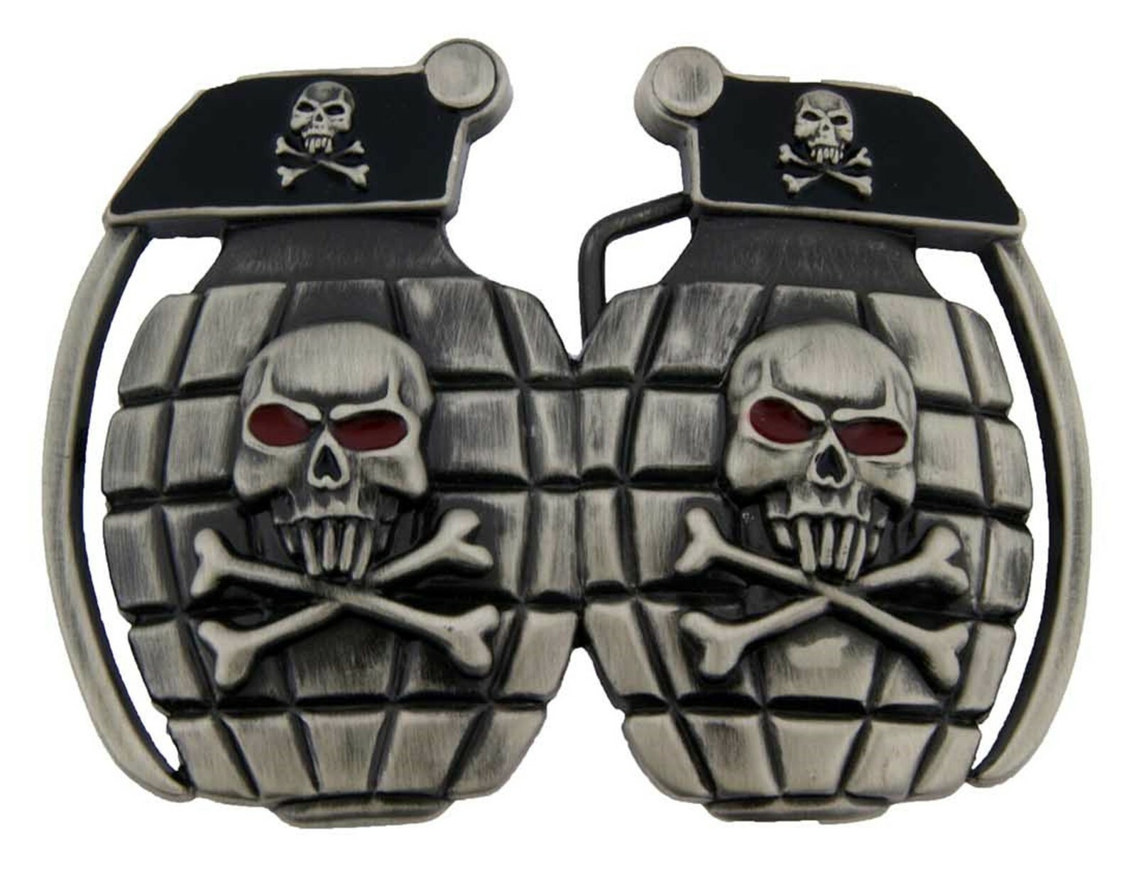 Skull Belt Buckle Halloween Party Costume Santa Claus Christmas Men »s Hand cuff
