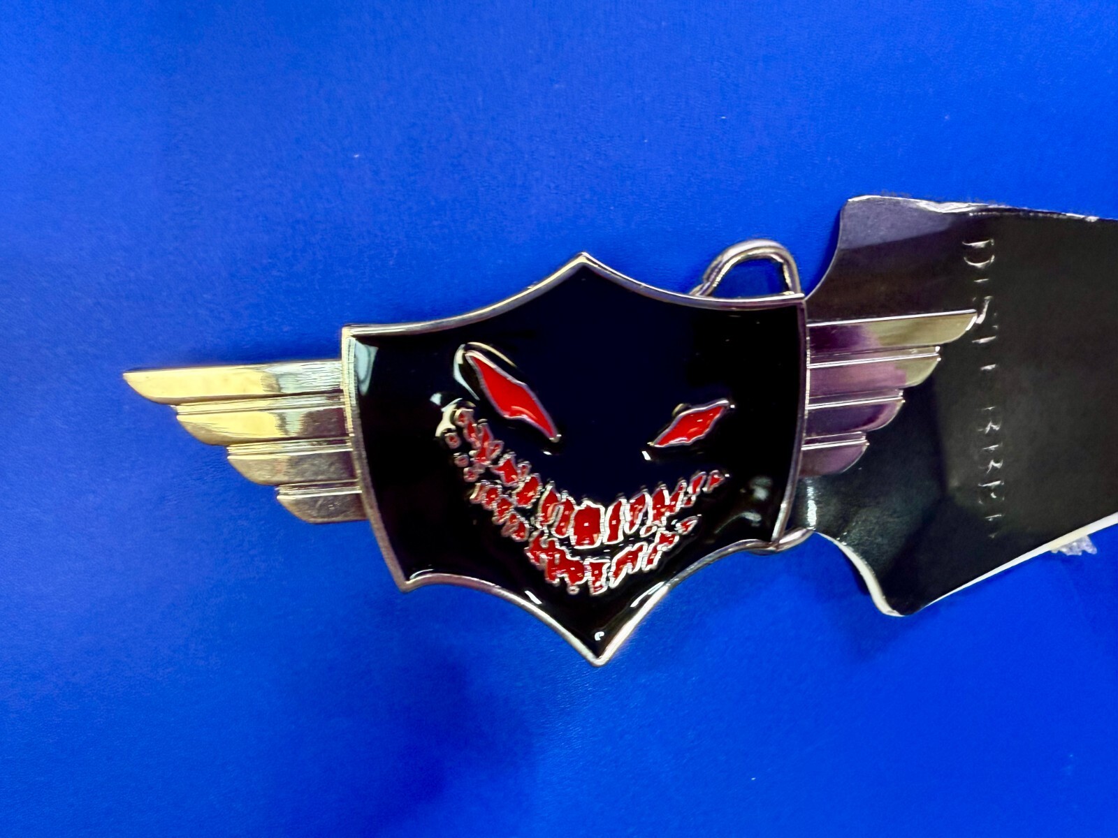 DISTURBED Creepy Face American Heavy Metal Band Logo 2009 Bravado Belt Buckle