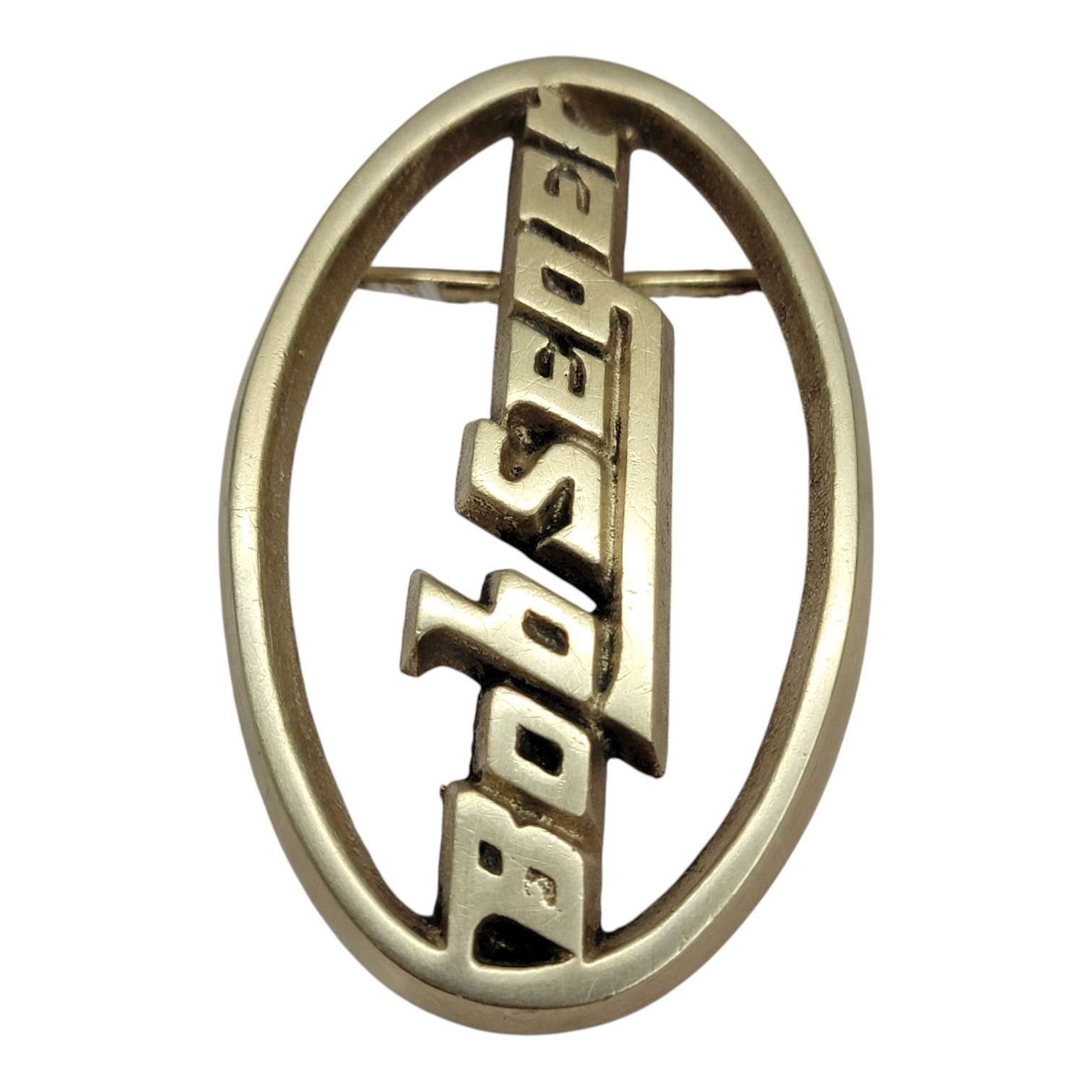 Vintage 1978 Bob Seger Solid Brass Belt Buckle Baron Buckle Rock Band Logo 70s
