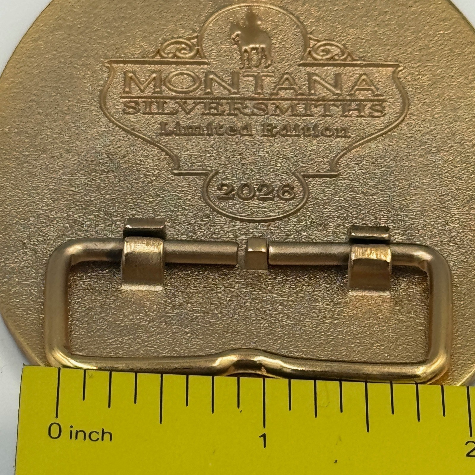 Montana Silversmiths Pendleton Whisky Let&rsquo;er Buck Belt Buckle Limited Ed 2026