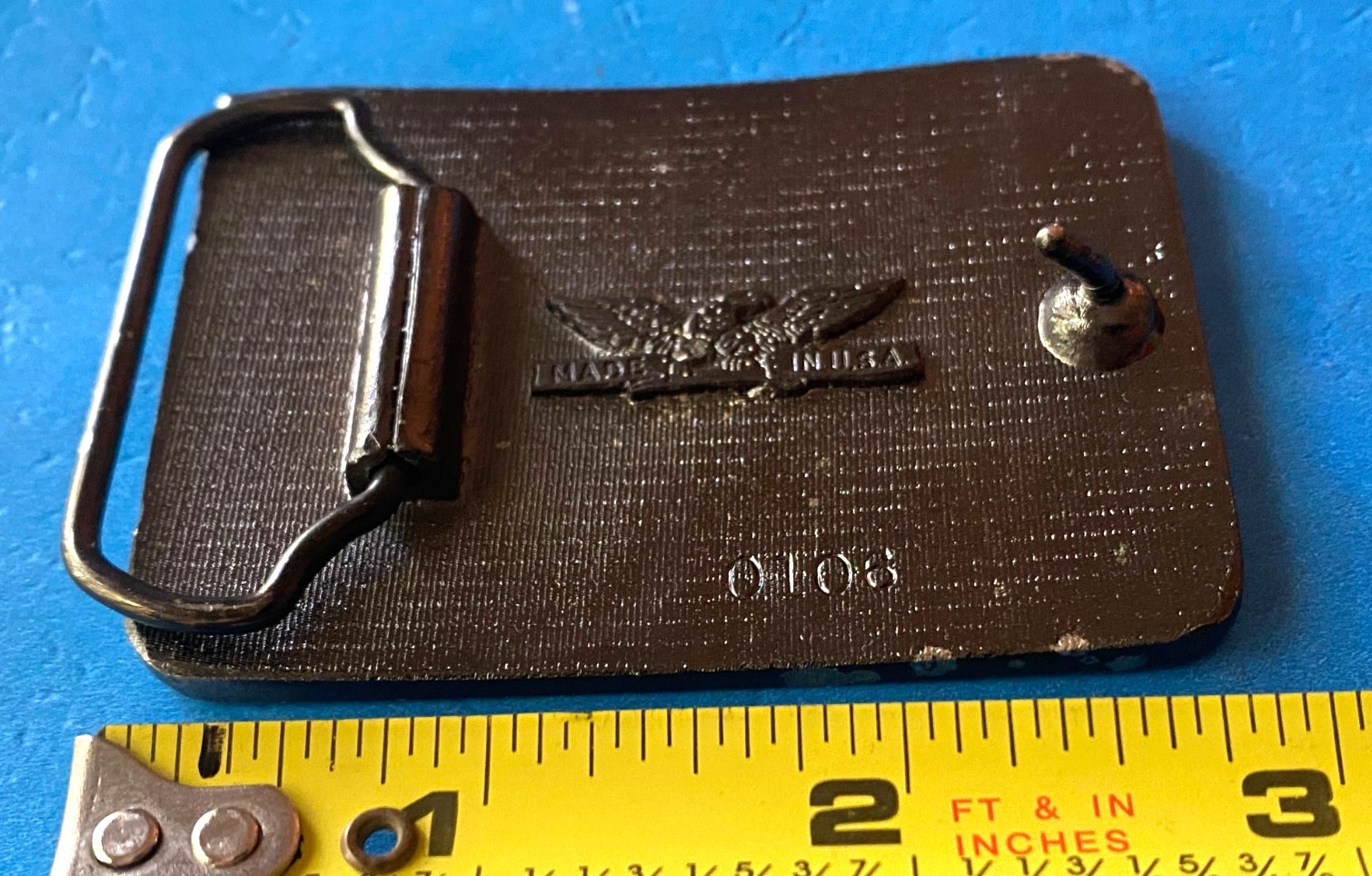 VINTAGE AUTOCAR TRUCK BELT BUCKLE