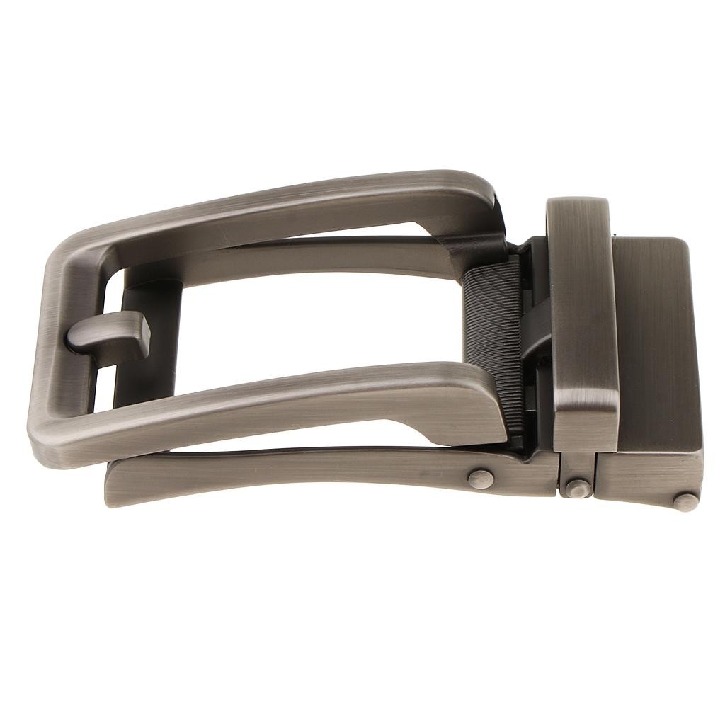 Men Alloy Ratchet Belt Automatic Slide Buckle Replacement