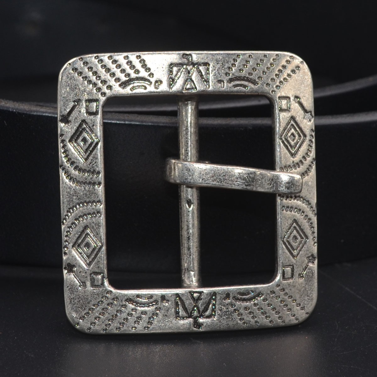 Solid White Copper Eagle Totem Men&rsquo;s Belt Buckle. (Belt Not Included)