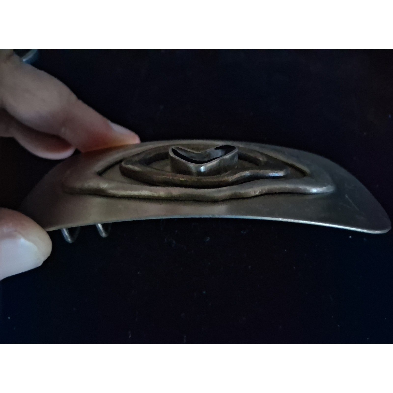 Sliver Tone Belt Buckle