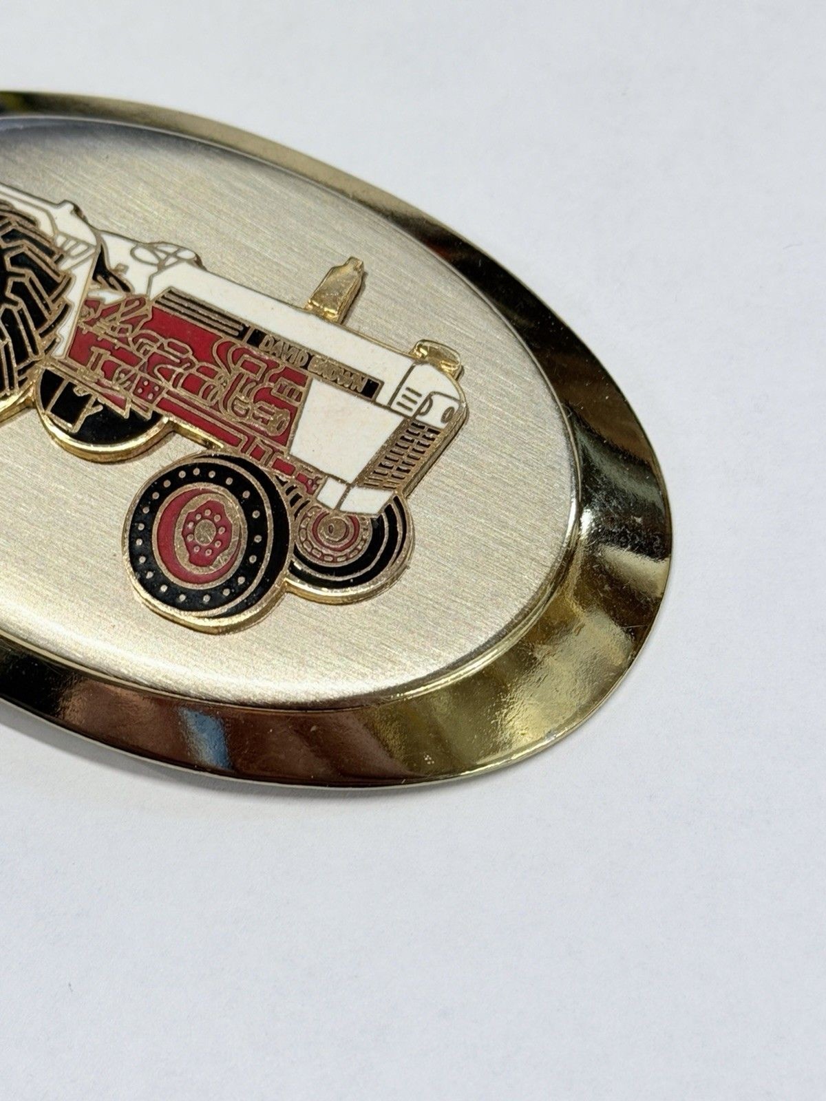 Case David Brown Tractor Belt Buckle 1970&rsquo;s 4600 3800 885 1200 1210 1212 1290