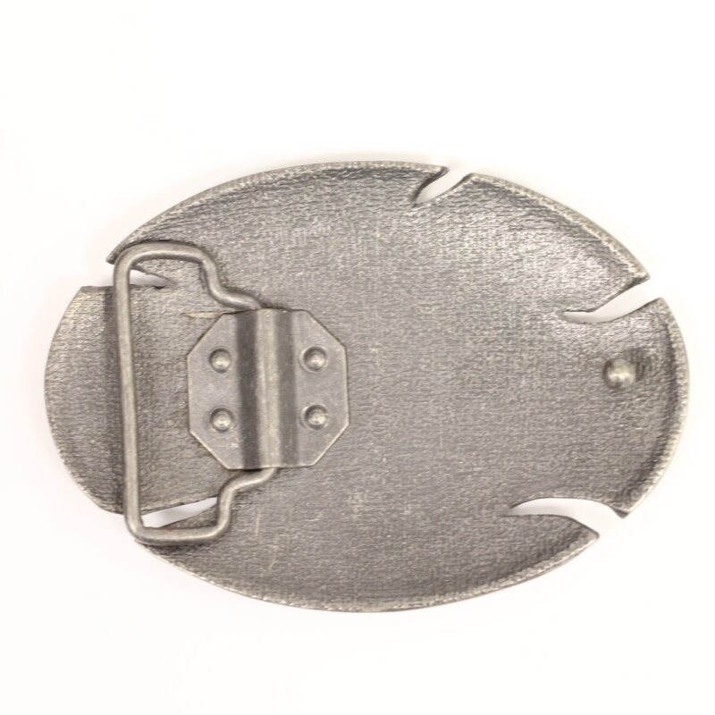 Oval Belt Buckle with Break Edges – Heavy Duty Urban Look Sport Design
