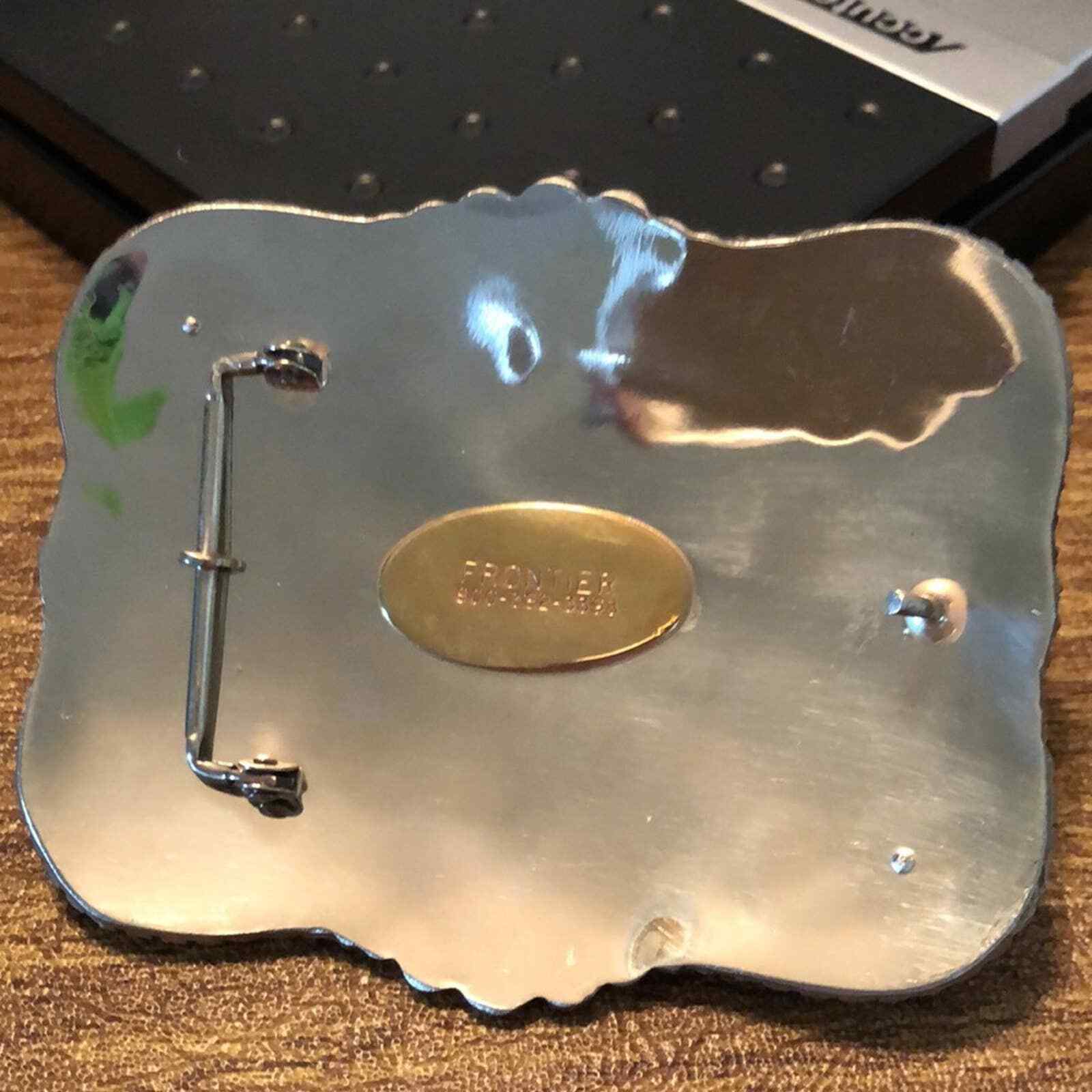 Frontier 2004 IQHA Idaho Quarter Horse Champion Belt Buckle