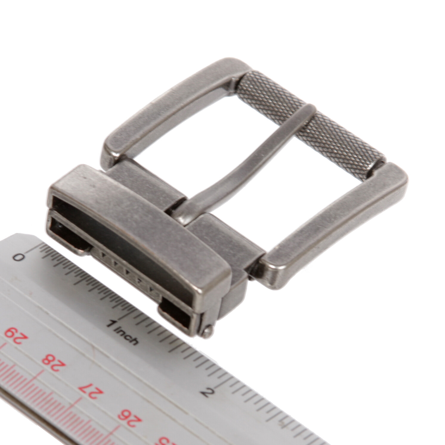1 1/2&Prime; (37.5 mm) Nickel Free Roller Square Clamp Belt Buckle