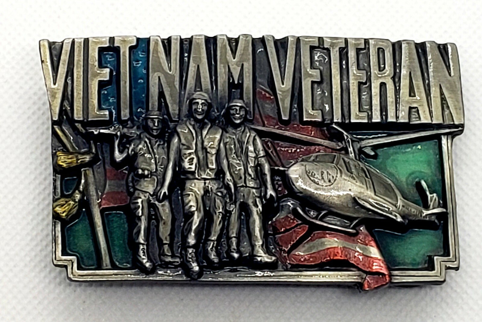 Honoring Our Vietnam Veterans Vintage Belt Buckle.