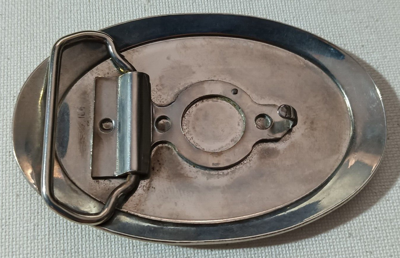 Vtg AMTRAK Great Northern Railways Train Railroad Belt Buckle