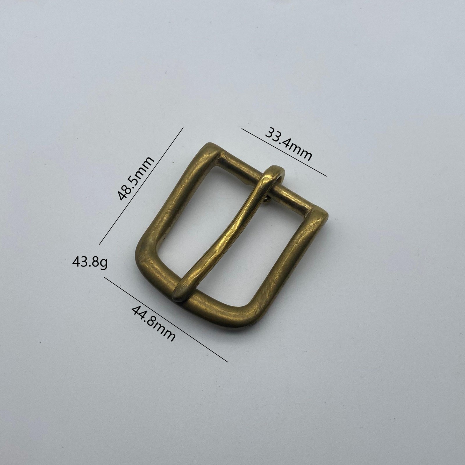Solid Brass Buckle Handbag Buckle Luggage Fastener Buckle 16/25/30/33mm