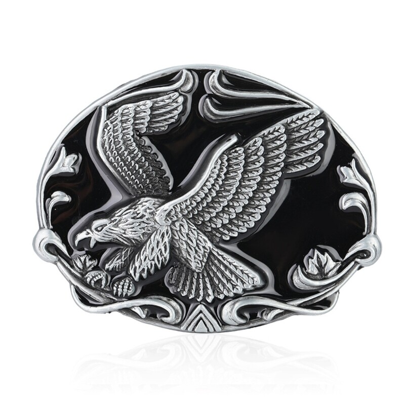 Rock Style Metal Relief Belt Buckle Delicate Belt Buckle Accessories Waistband