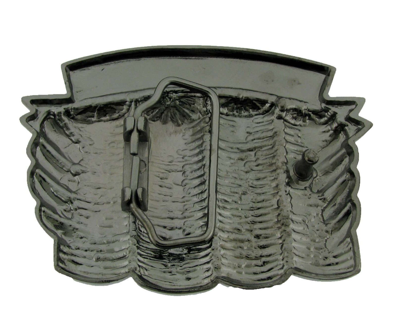 ALL IN POKER BET Gambling Las Vegas Casino Belt Buckle gun-metal gray Finished