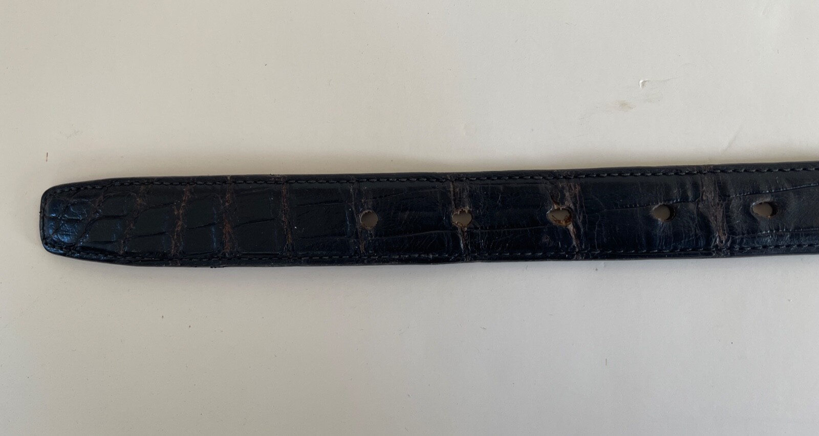 Authentic * Barry Kieselstein Cord * Vintage * Sterling Alligator Belt & Buckle