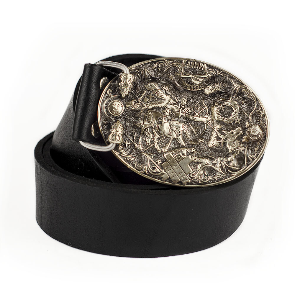 Aries german silver belt buckle, Aries ram Horoscope Astrological Zodiac Sign