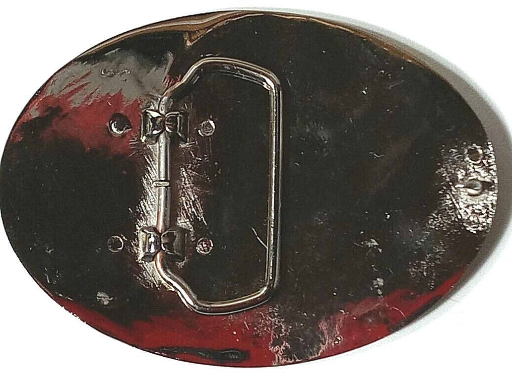 Vintage North American Hunting Club Life Member Belt Buckle Eagle