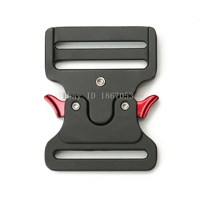 32 38mm 43 50mm Tactical Belt Buckles Metal Quick Release Military Straps Girdle