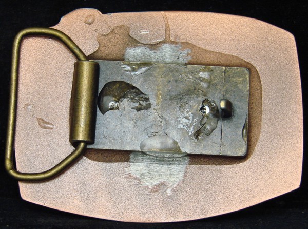 WB01189 *NOS* 2010 BRADFORD EXCHANGE **JOHN WAYNE – WAGON MASTER** BELT BUCKLE