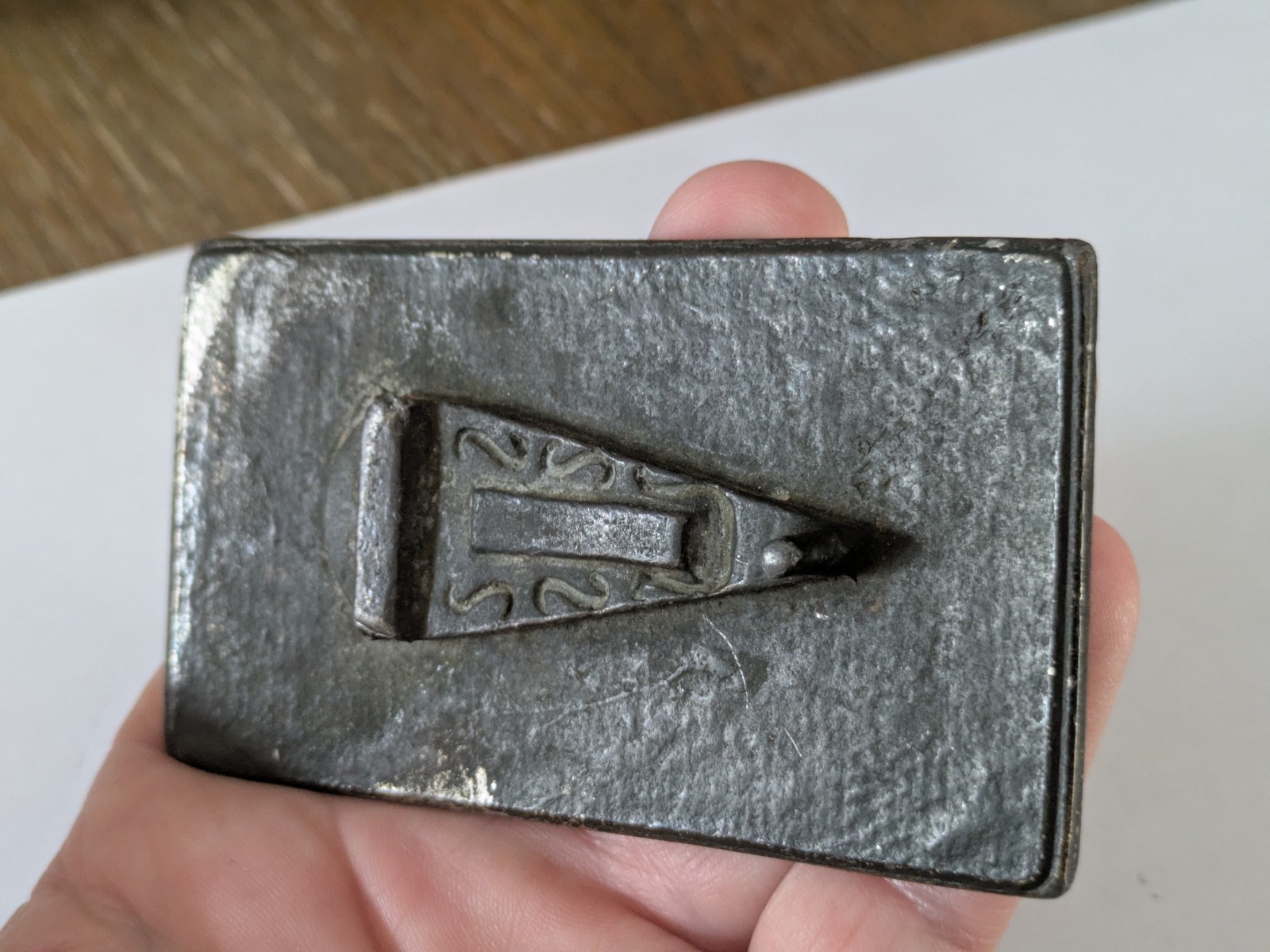 Winchester Silver Metal Western Belt Buckle Mens Fits 1.5in Belt
