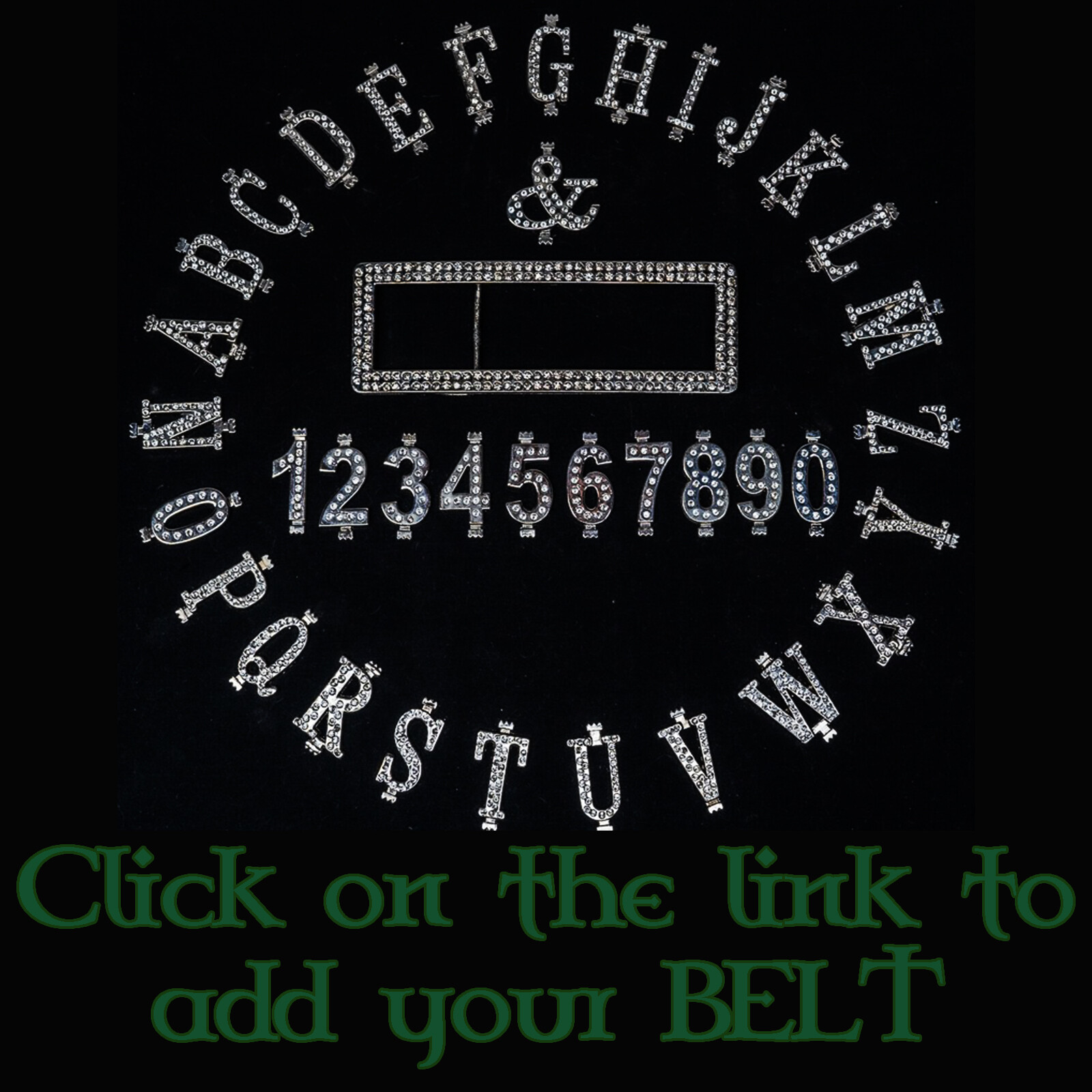 Personalised belt Buckle Custom Name Fits on belt up to 7/8 letters READY MADE