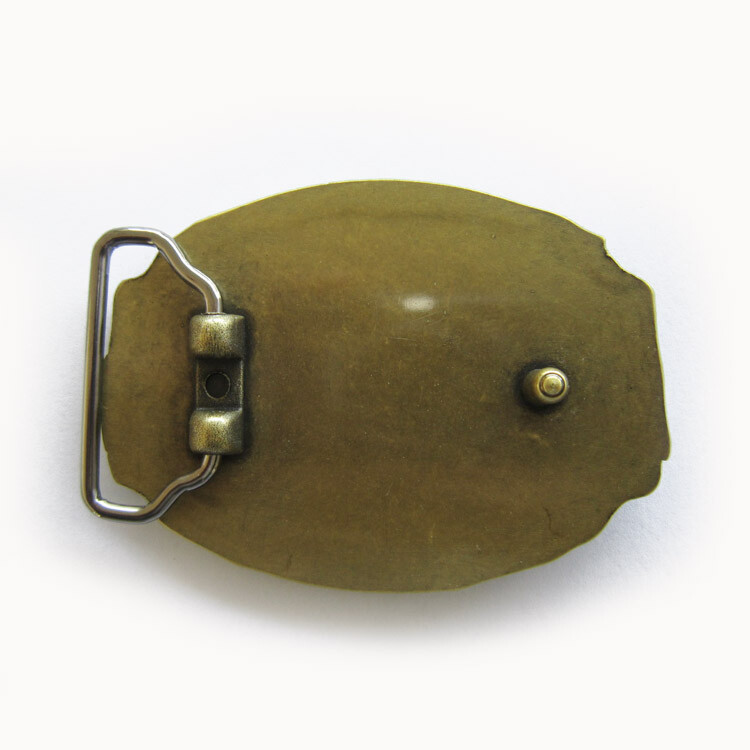 Electrician Tradesman Bronze Plated Metal Belt Buckle
