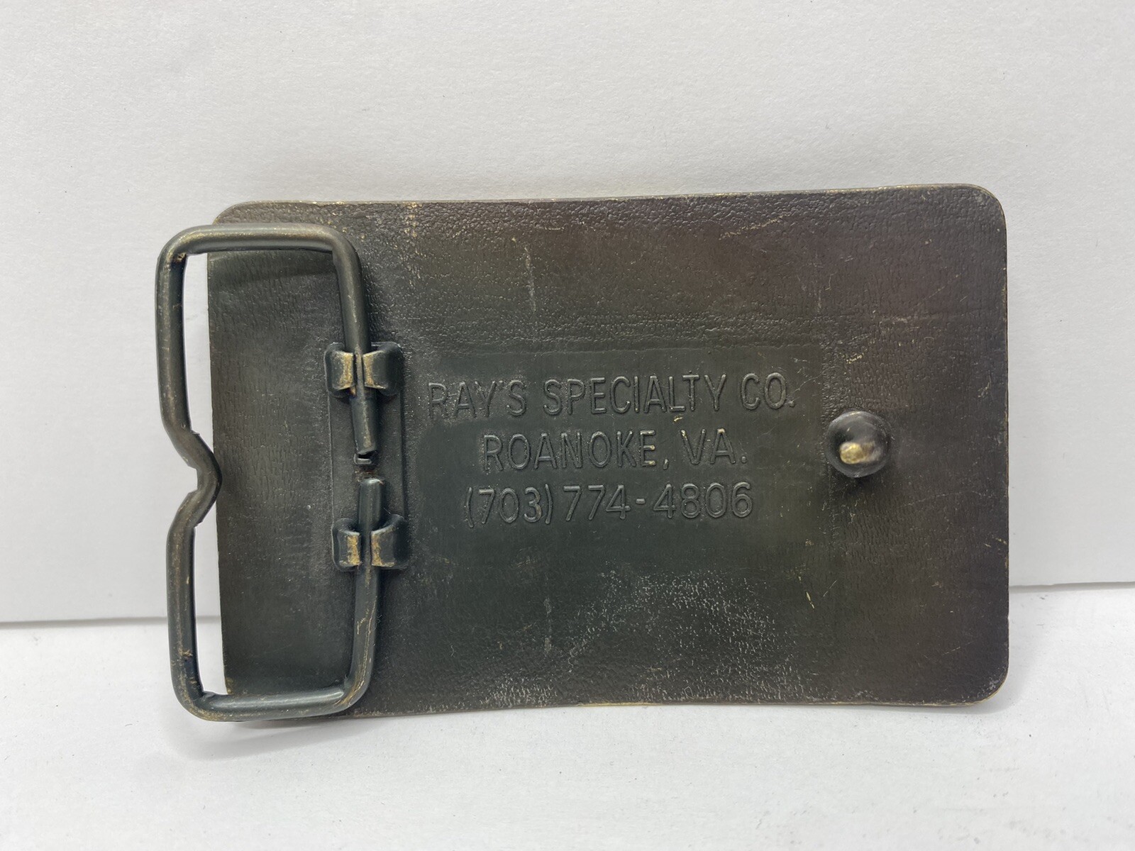 Vintage WEN-DON CORP 3D Belt Buckle 3-1/4&Prime; x 2-1/8” Ray’s Specialty￼