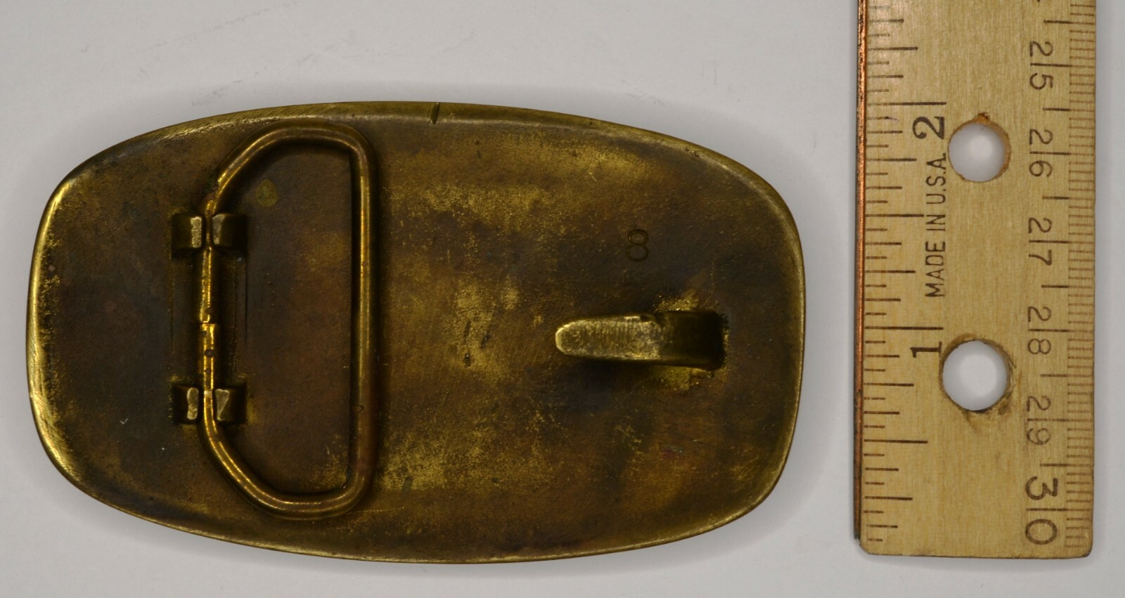VINTAGE FLIGHT IN ARIZONA 1911-1986 BRASS BELT BUCKLE