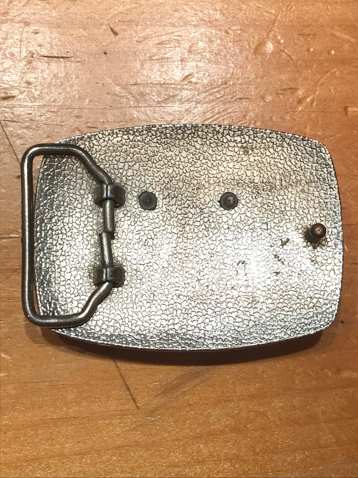CLASSIC LONGHORN BULL / STEER HEAD WITH WESTERN PATTERN BELT BUCKLE