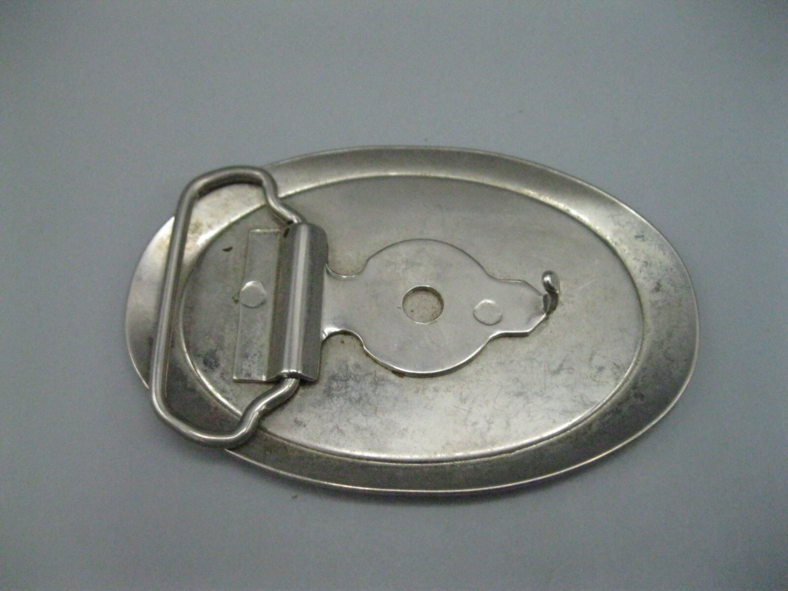 Vintage American Veterans AMVETS of World War II Korea Vietnam Belt Buckle