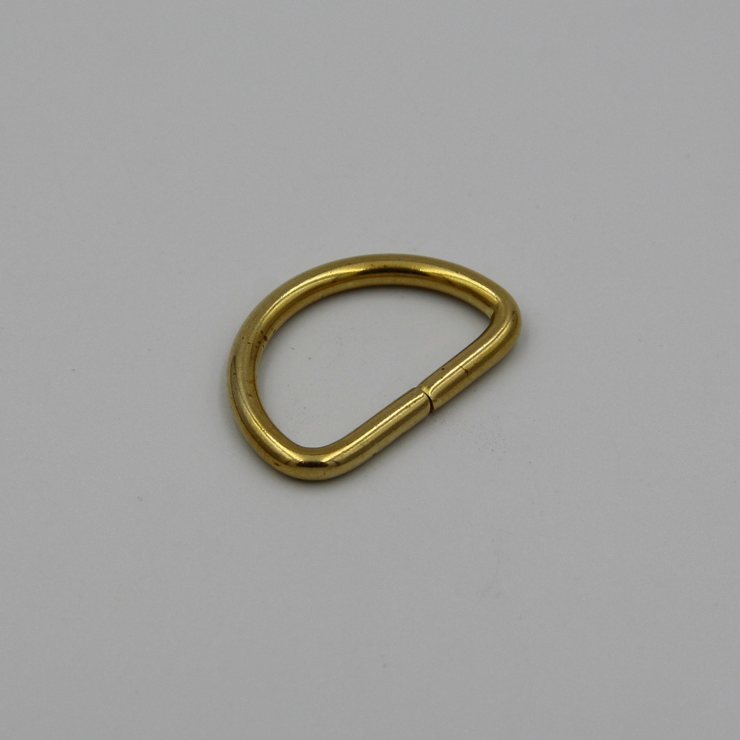 20mm D Ring Loop Strap Adjuster Buckle Solid Brass Bag Fastener Hardwares lot