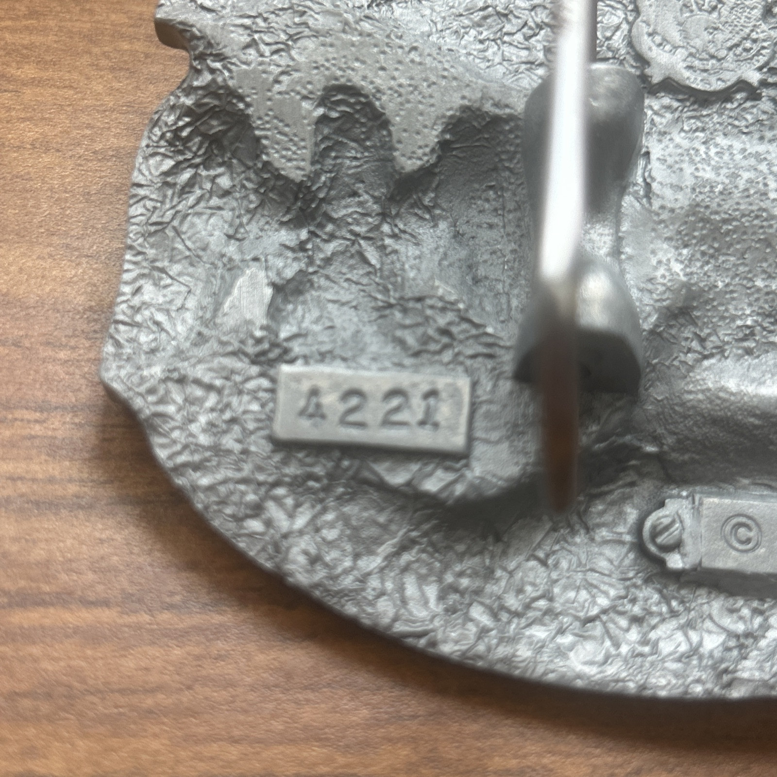 US National Guard American Heroes Belt Buckle