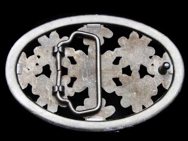 LL17136 REALLY NICE FILIGREE **CRYSTAL FLORAL ORNAMENTS** FASHION BELT BUCKLE