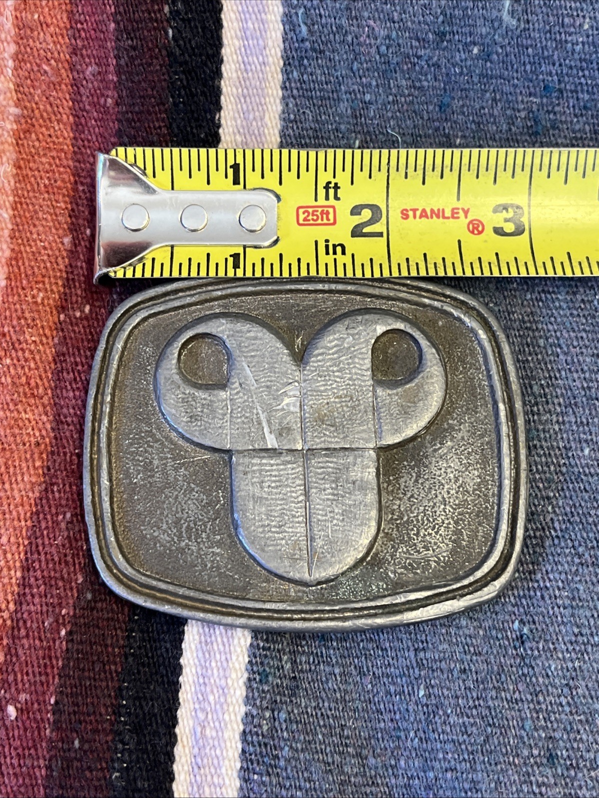 VTG American Sheep Producers, Council Pewter Men&rsquo;s Belt Buckle Denver Colorado