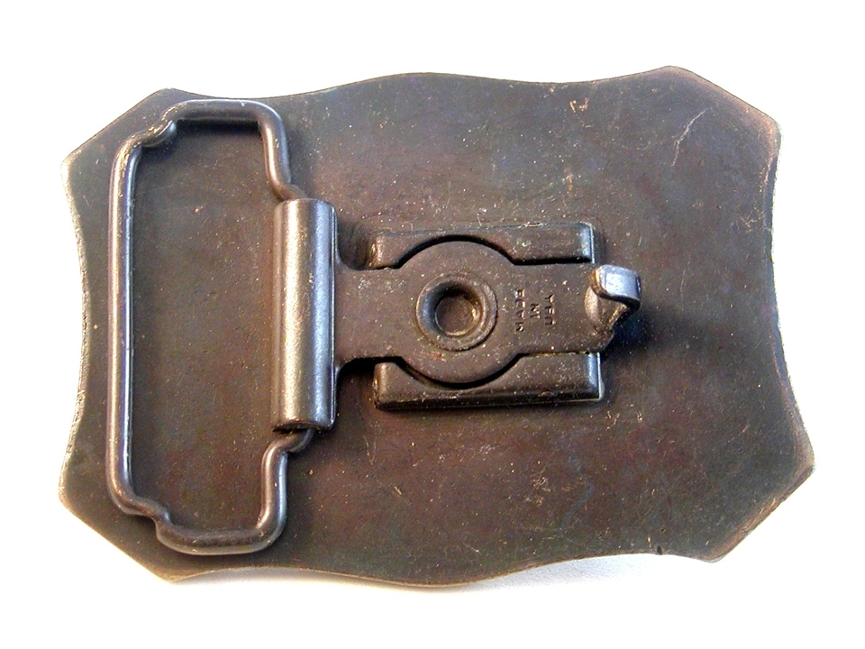 Vintage NAPA Echlin Grizzly Bear Belt Buckle Made in U.S.A.