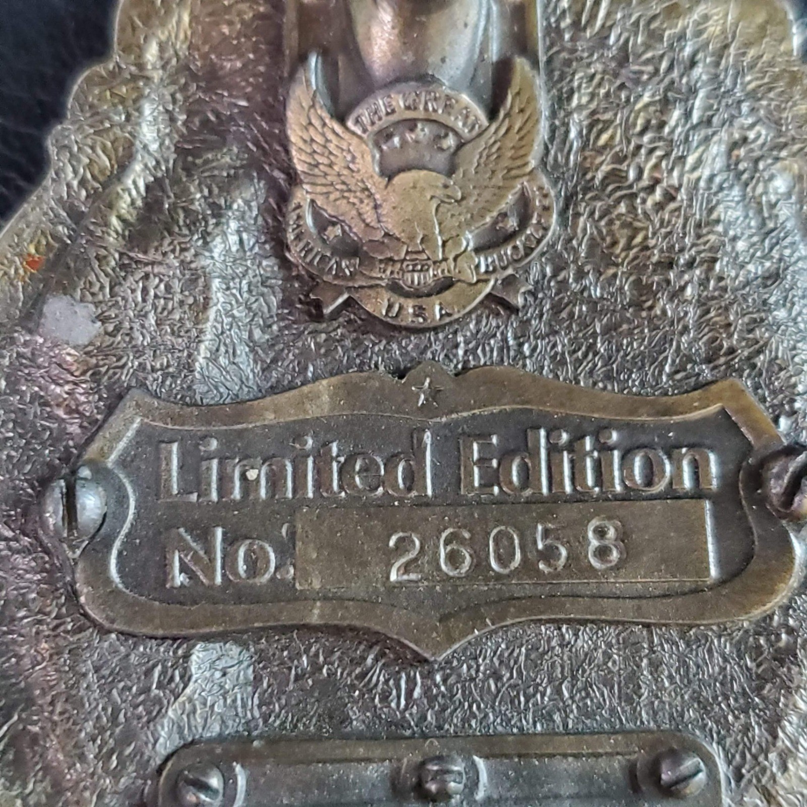 The Great American Belt Buckle Co US Constitution 200th Anniversary 1987 Limited
