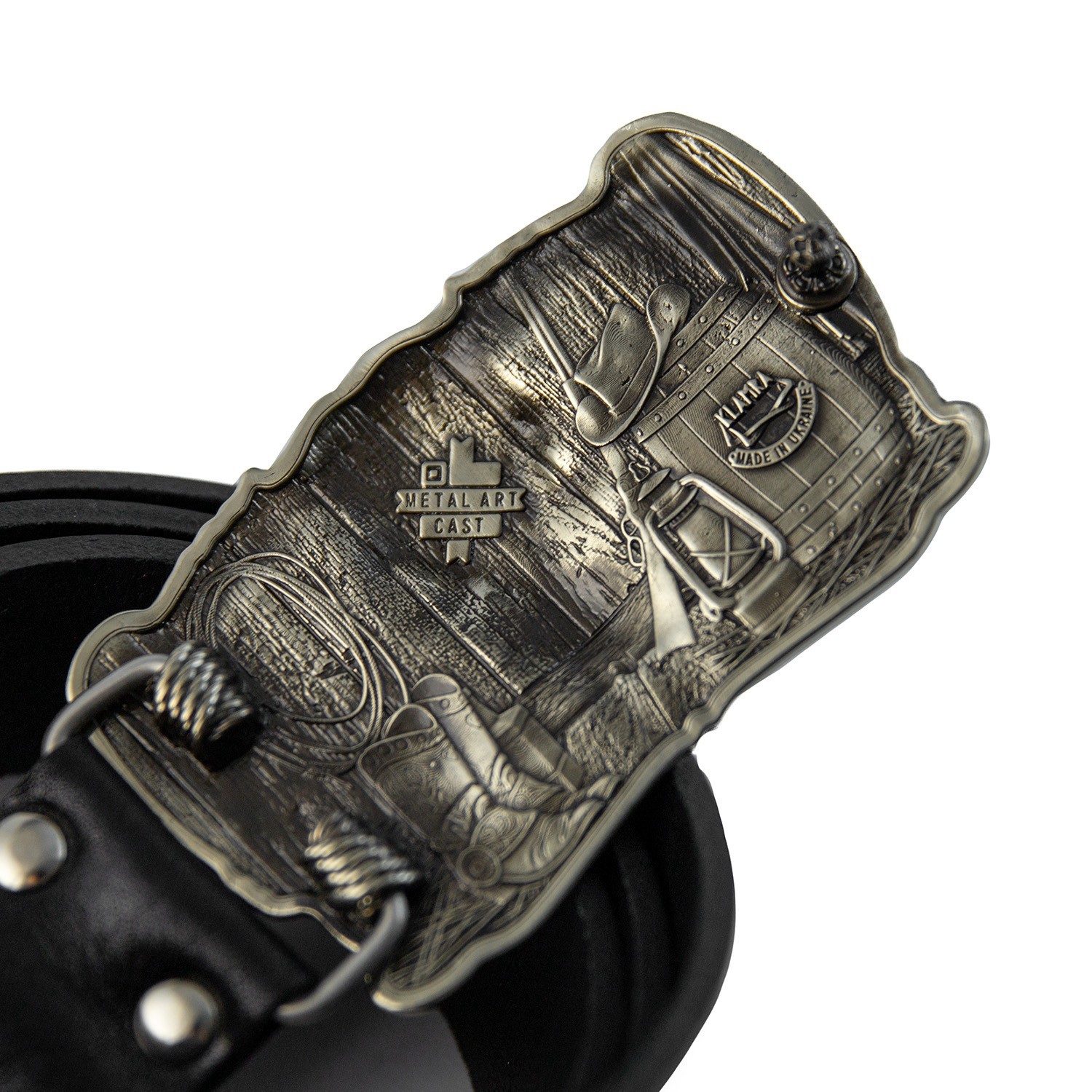 Cowboys Trophy german silver belt buckle, Buffalo Skull, Texas Longhorn Skull