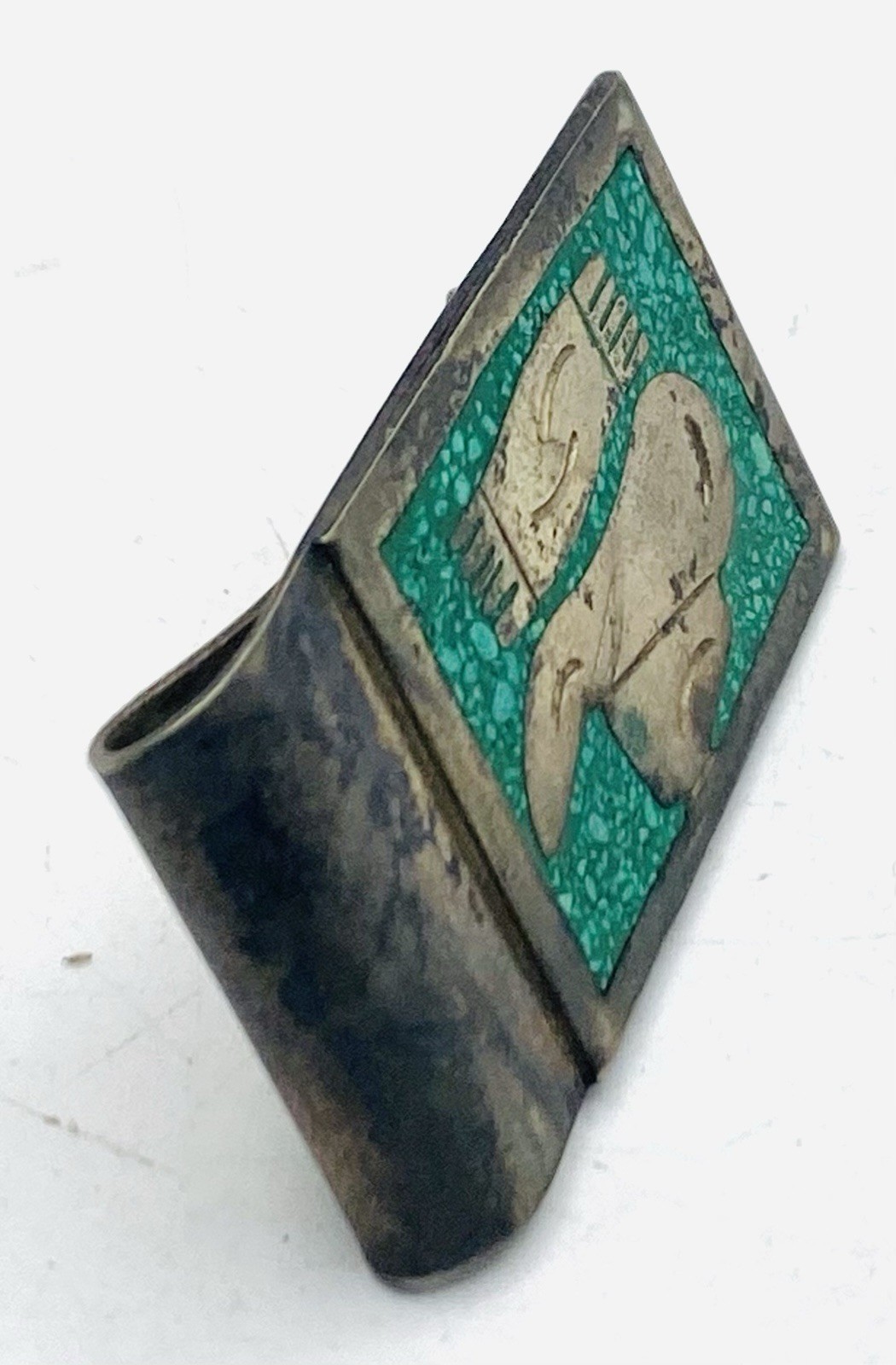 Vintage ALPACA MEXICO /Overlay Money Clip Cowboy Hat / Scarf X3￼