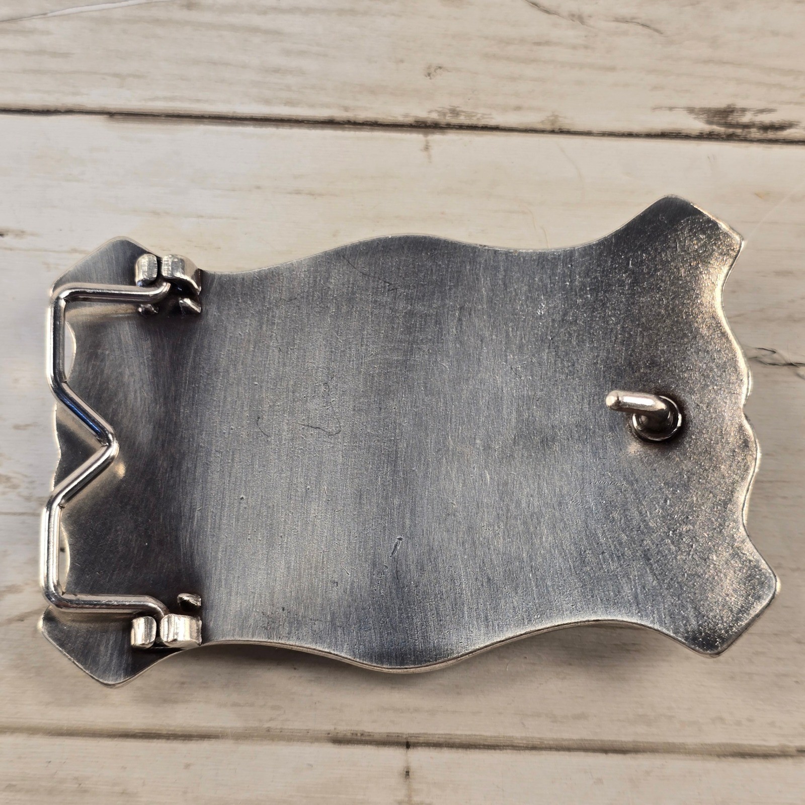 Western Longhorn Bull Head Belt Buckle Silver Black Gold Star Cowboy Rodeo