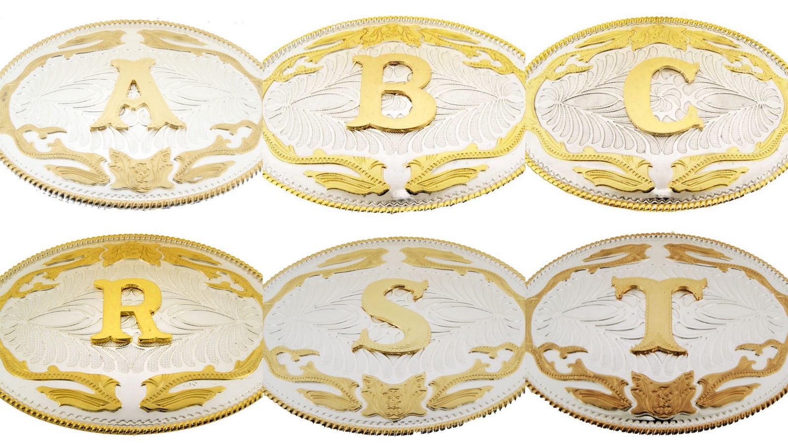 A B C D G J K L M R S T INITIAL LETTER BELT BUCKLE NEW MEN WOMEN RODEO WESTERN