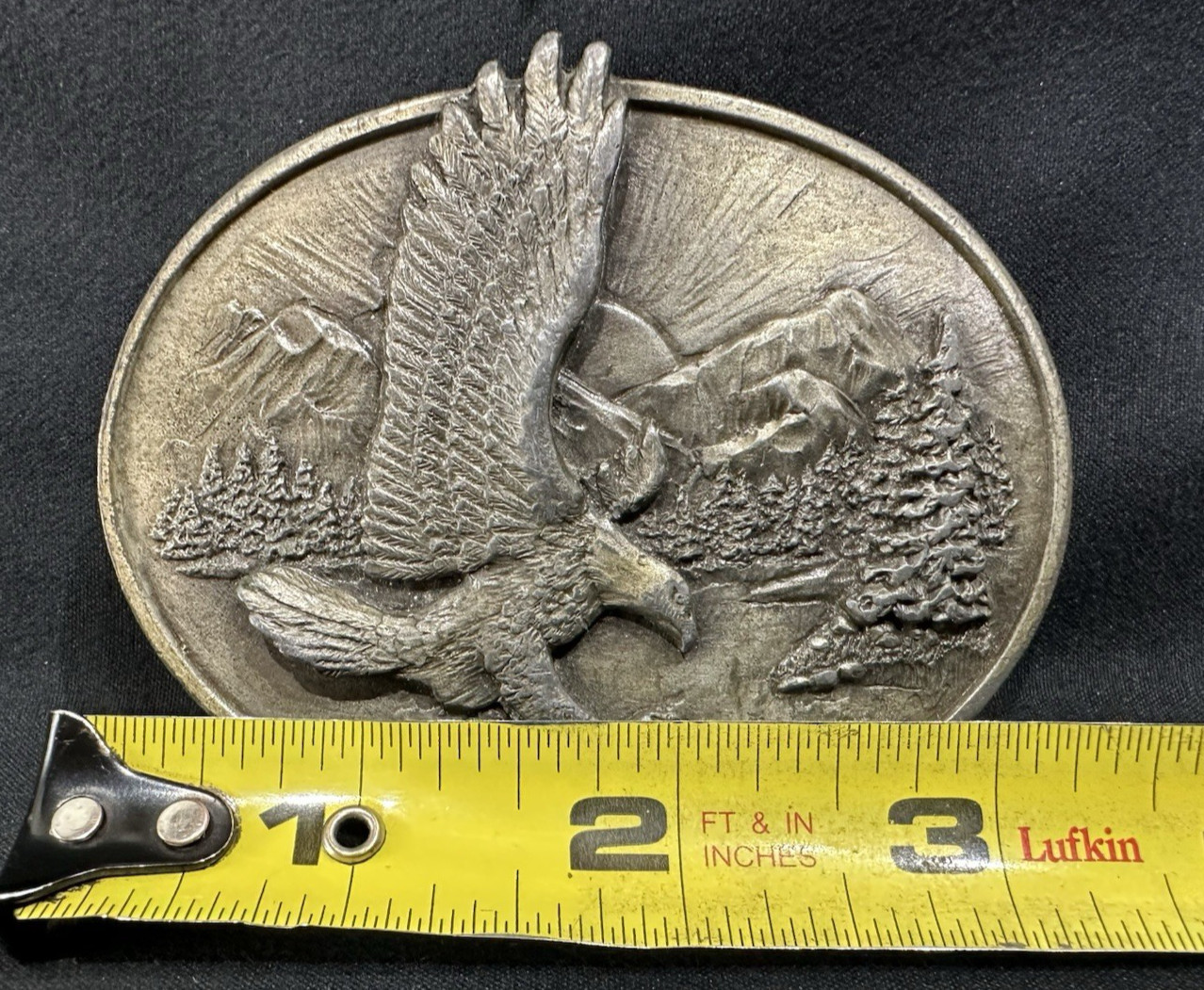 Vintage 1992 Siskiyou – The Eagle – Belt Buckle #0-10 Brass Alloy Metal