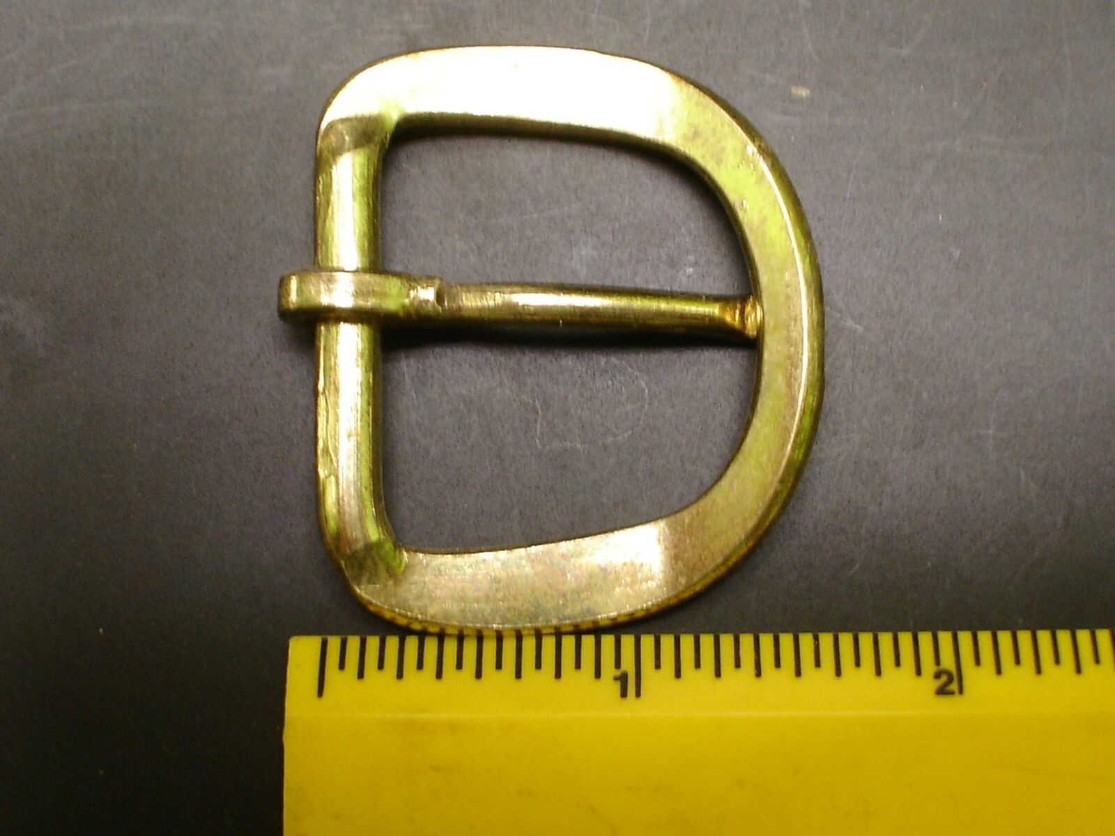 50 HEEL BAR BELT BUCKLE FITS 1-1/4&Prime; -1 3/8&Prime; BRASS OR NICKEL FINISH