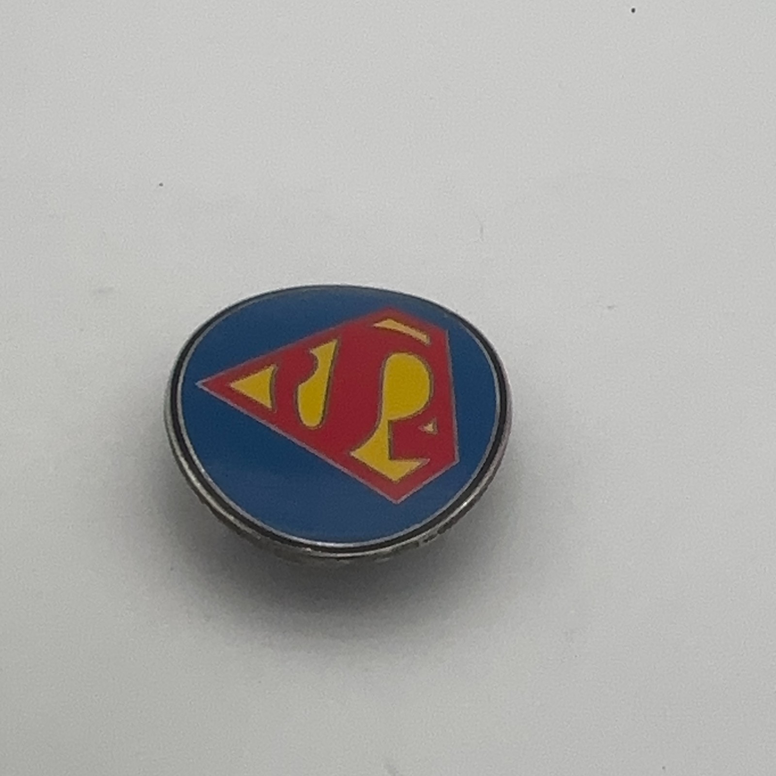 Superman Logo Oval Enamel Belt Buckle GTO Design Studios DC Comics 2005