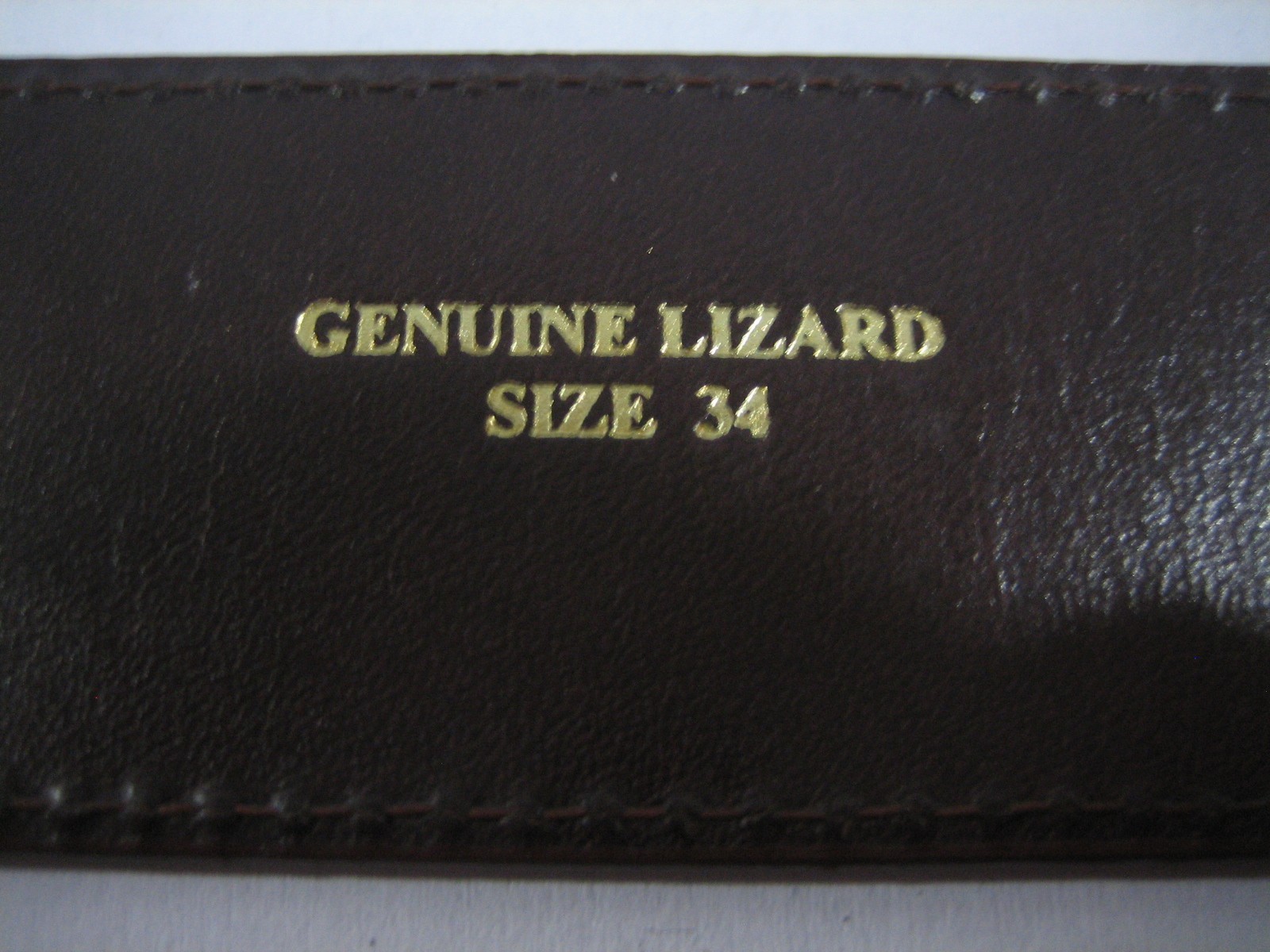 Genuine lizard belt size&rsquo;s 26 to 46.w/ sterling silver 925 buckle 4 pc set U.S.A
