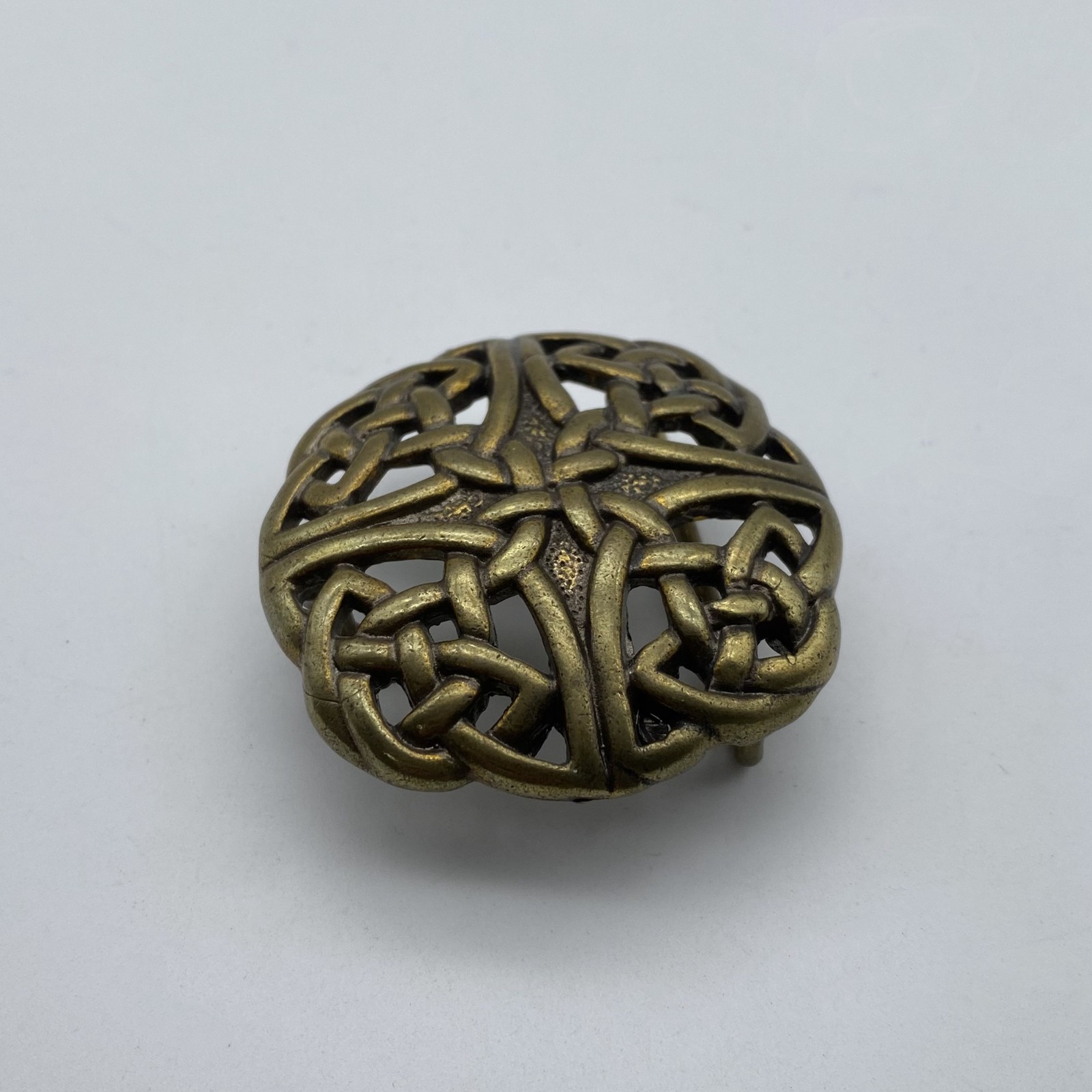 Bohemian Brass Belt Buckle – Handcrafted Boho Western Style BuckleBohemian Brass
