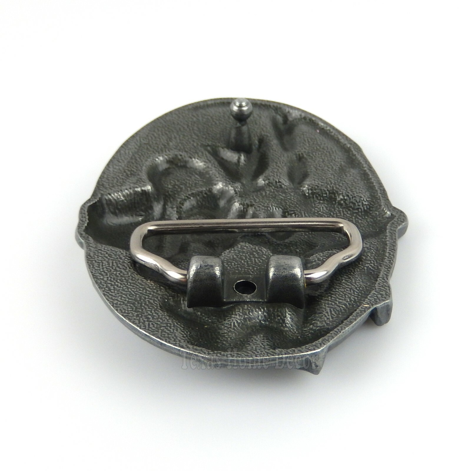 Dead Cowboy Belt Buckle Skull Crossed Guns Rattlesnake Western Fits 1.5&Prime; Belt